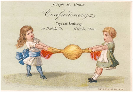 Advertising Card for Chase Confectionary