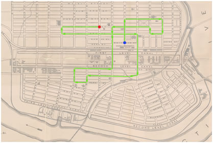 Parade Route for the Fiftieth Anniversary