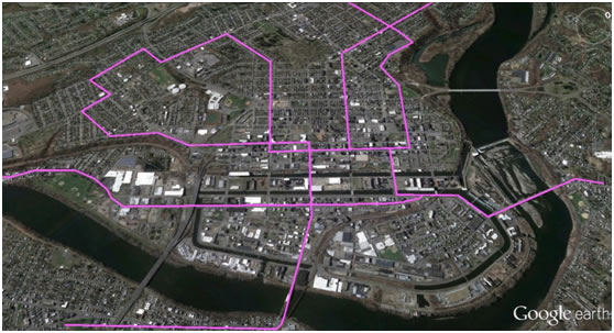 Holyoke Street Railway Map